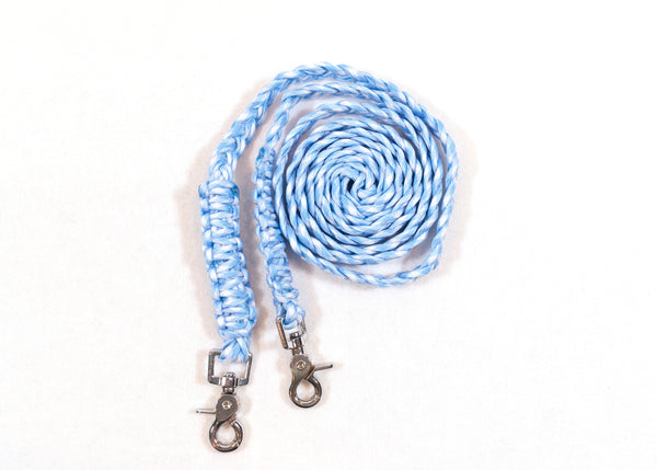 Paracord Reins - Silver Clips