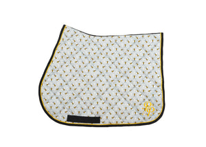 Handmade Bumble Bee Full Size GP Saddle Pad