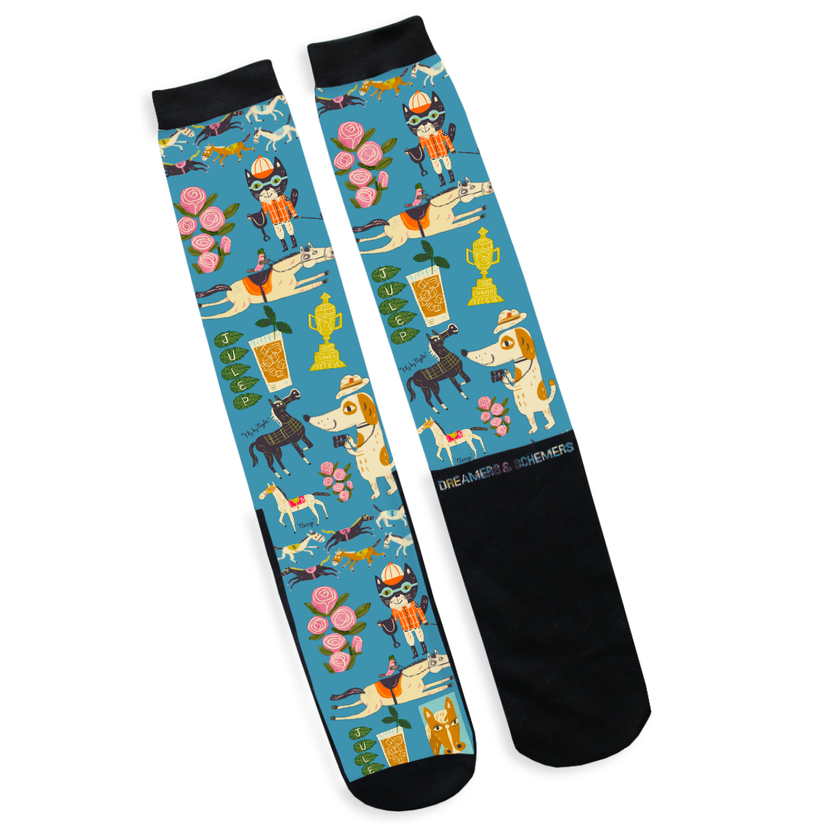 Off To The Races - Dreamers and Schemers Socks