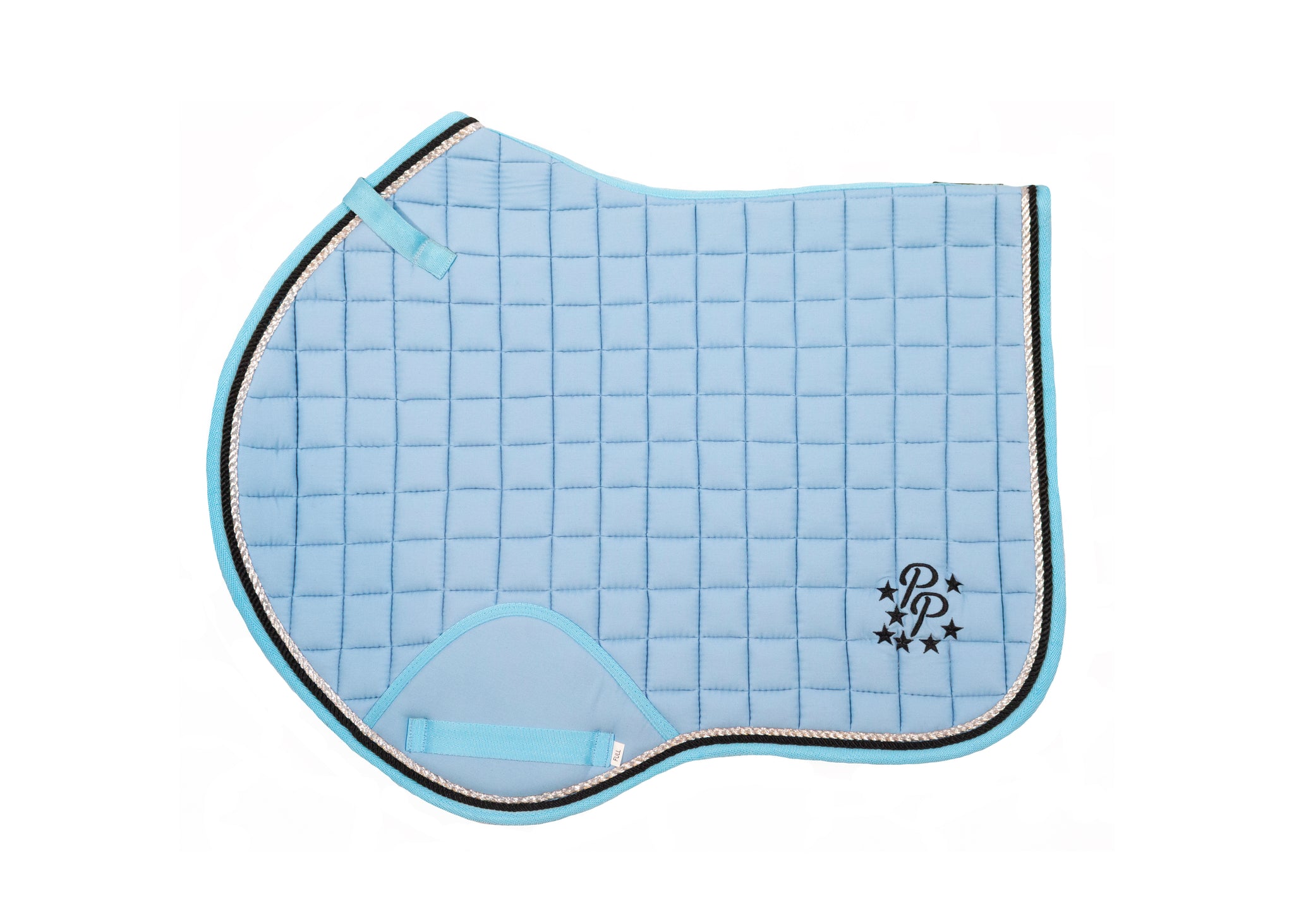 Baby Blue Saddle Pads - Jump, GP, and Dressage cuts