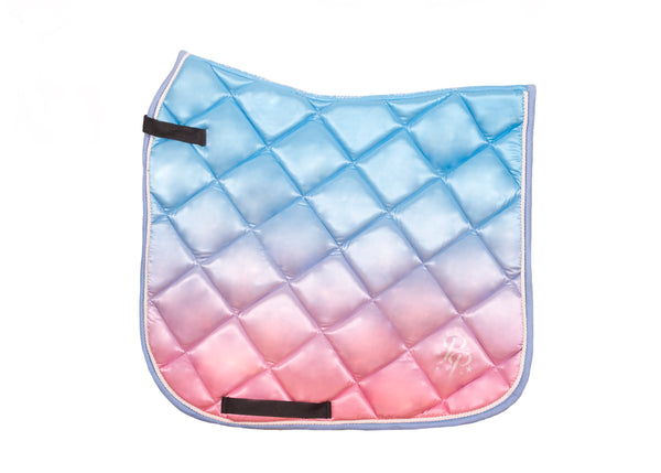 Cotton Candy Ombré Saddle Pads - Jump and Dressage cuts