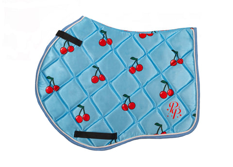 The Cherry Saddle Pad - Jump and Dressage cuts