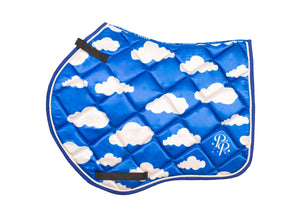 Happy Little Clouds Saddle Pad - Jump and Dressage cuts