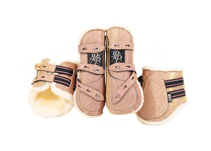 Colour Changing Open Front Boots - Set of four