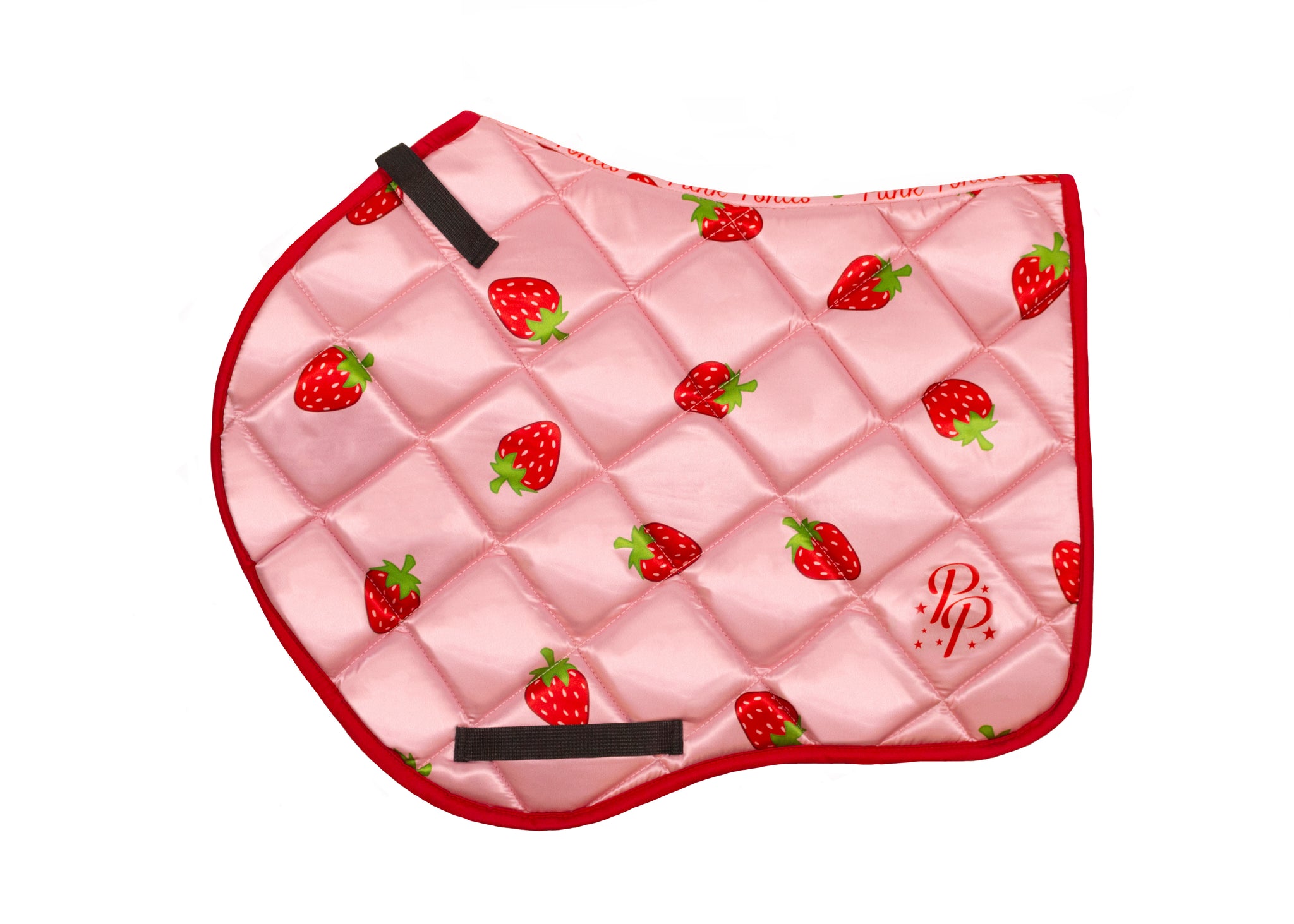 The Strawberry Saddle Pad - Jump and Dressage cuts