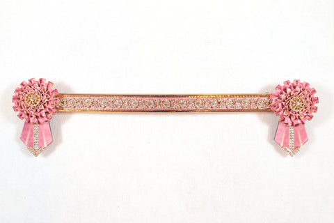 Patent Blush Pink 15.5" Show Browband