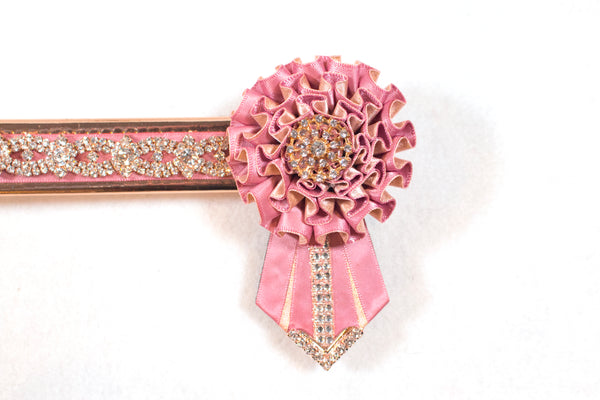 Patent Blush Pink 15.5" Show Browband