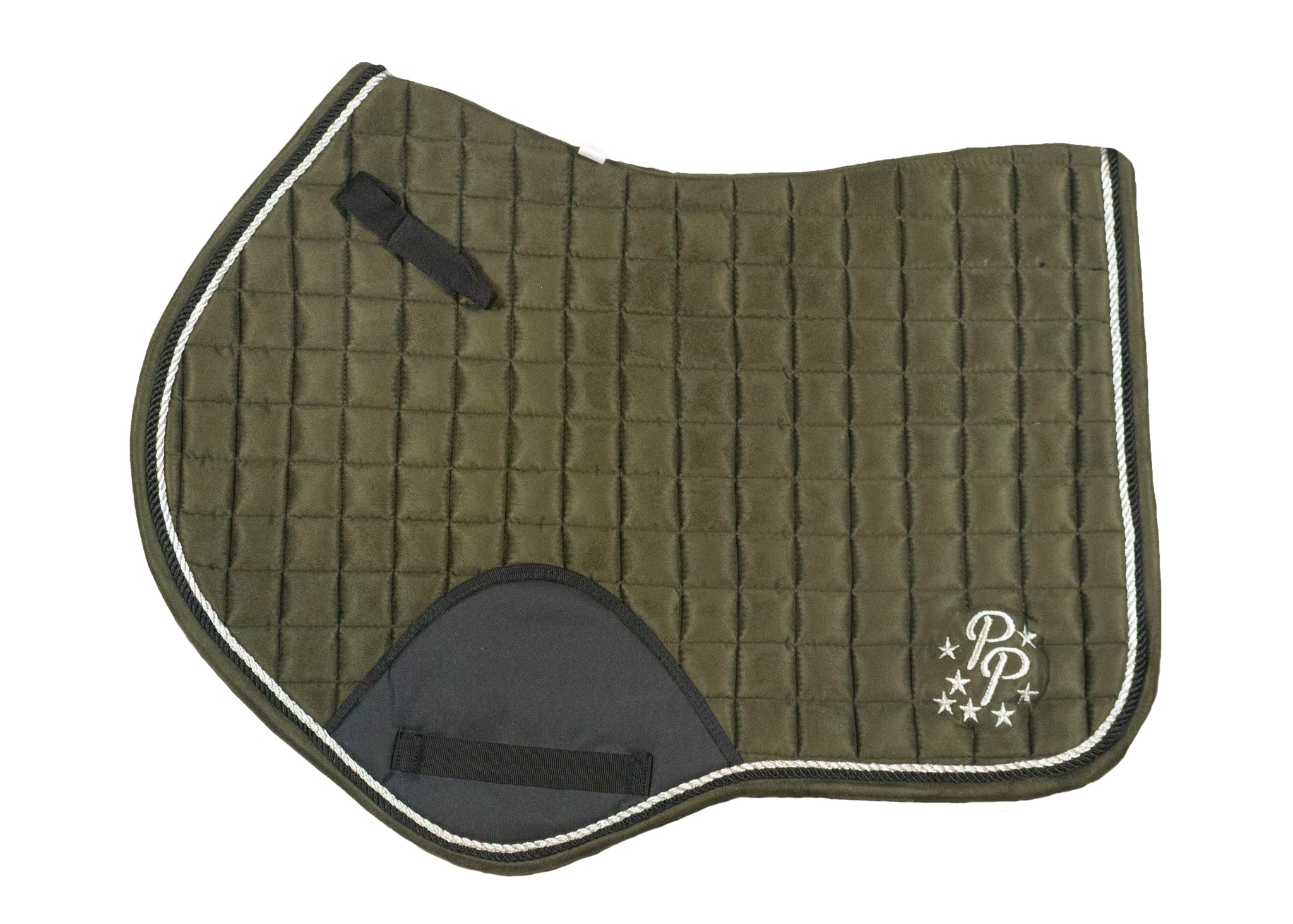 "Martini" Olive Suede Jump Pad