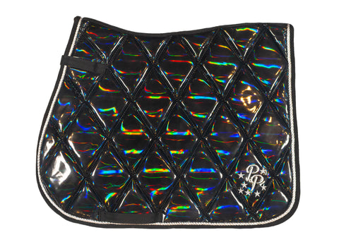 Black Holographic GP Saddle Pad