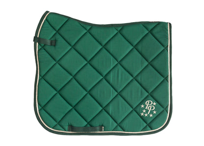 Hunter Green Saddle Pads - Jump, GP, and Dressage cuts