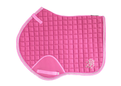 Rose Pink Saddle Pads - Jump, GP, and Dressage cuts