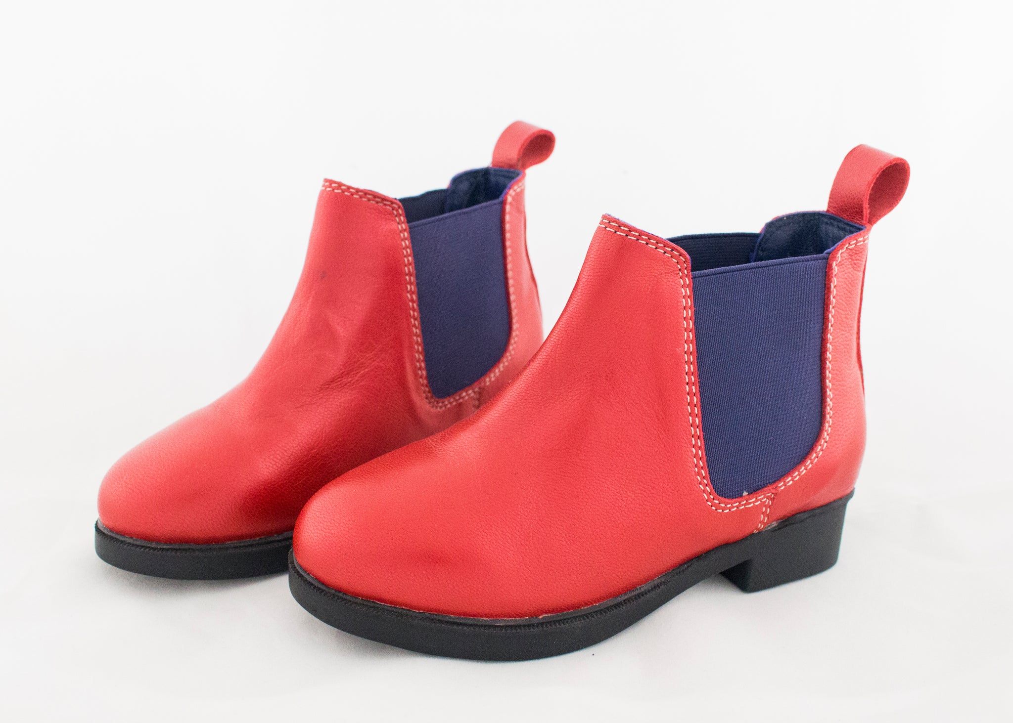 Red Child's Jodhpur Boots SAMPLE