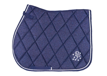 Navy Glitter GP Saddle Pad