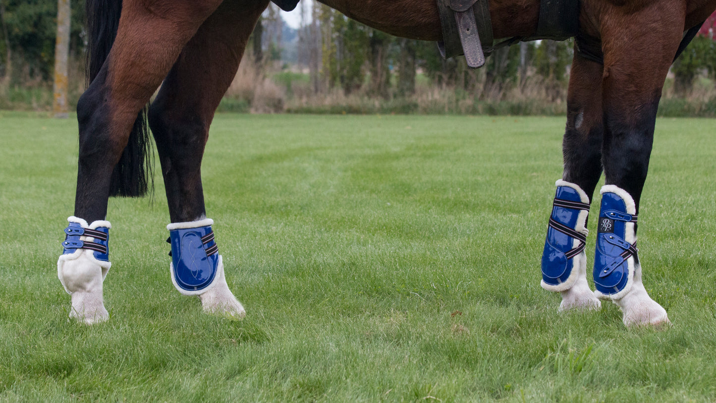 Mini Horse Open Front Boots