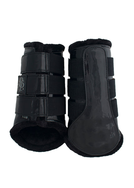 Black Fleece Brushing Boots