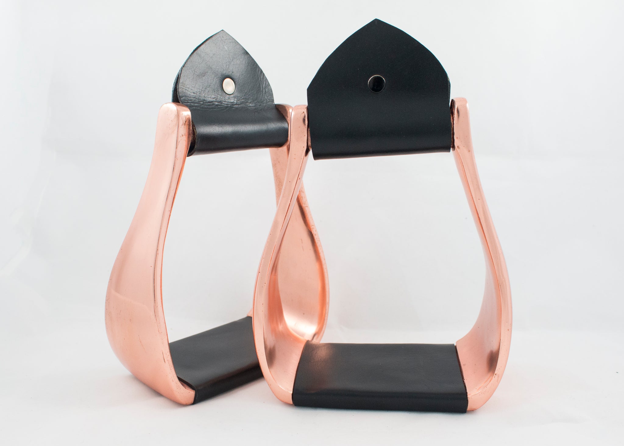 SECONDS Rose Gold Western Stirrups