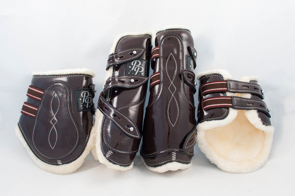 Open Front Boots - Set of four