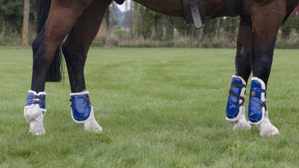 Pony open front boots deals
