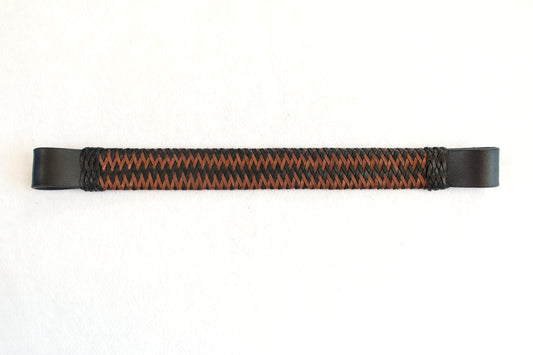 Dark Brown and Chestnut 16" Hunter Browband