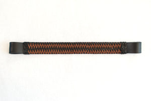 Dark Brown and Chestnut 16" Hunter Browband