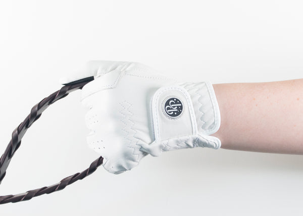 White Napa Leather Gloves