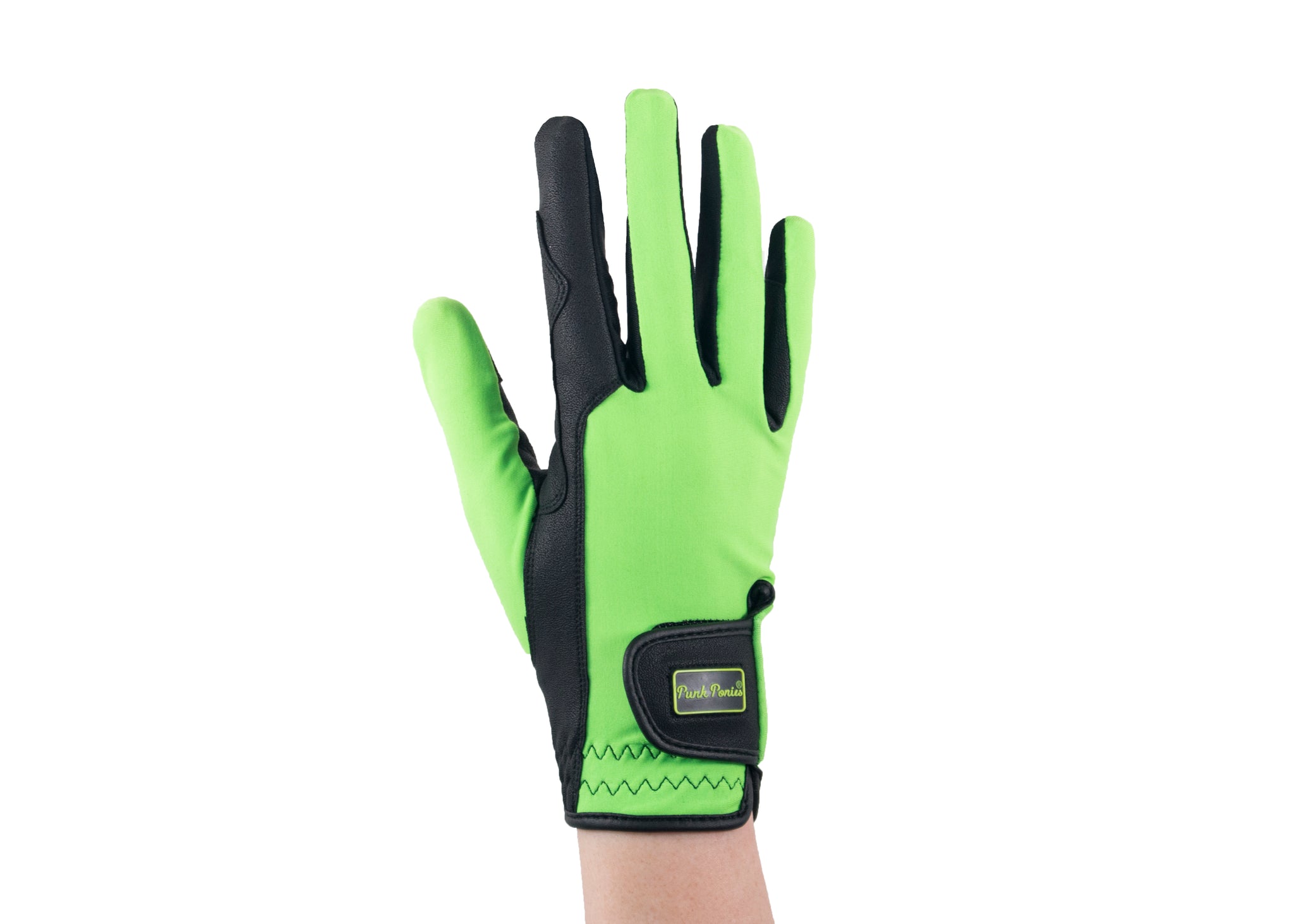 Lime Green Touchscreen Friendly Gloves
