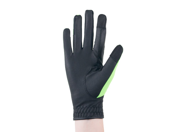 Lime Green Touchscreen Friendly Gloves