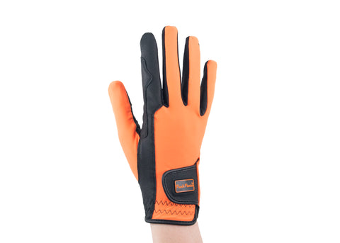 Orange Touchscreen Friendly Gloves