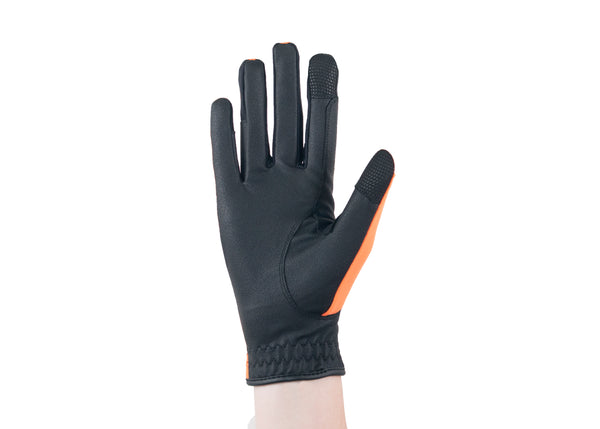 Orange Touchscreen Friendly Gloves