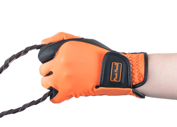 Orange Touchscreen Friendly Gloves