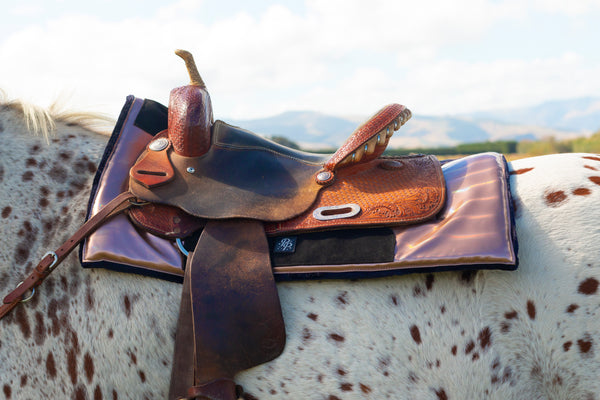 Rose Gold Holo Western Pad