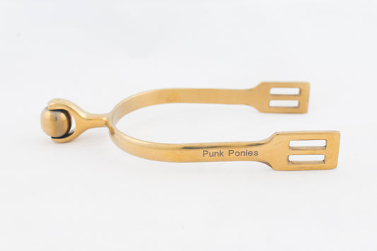 Gold Roller Ball Spurs