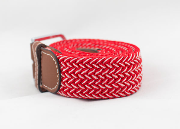 Zig-Zag Woven Belts