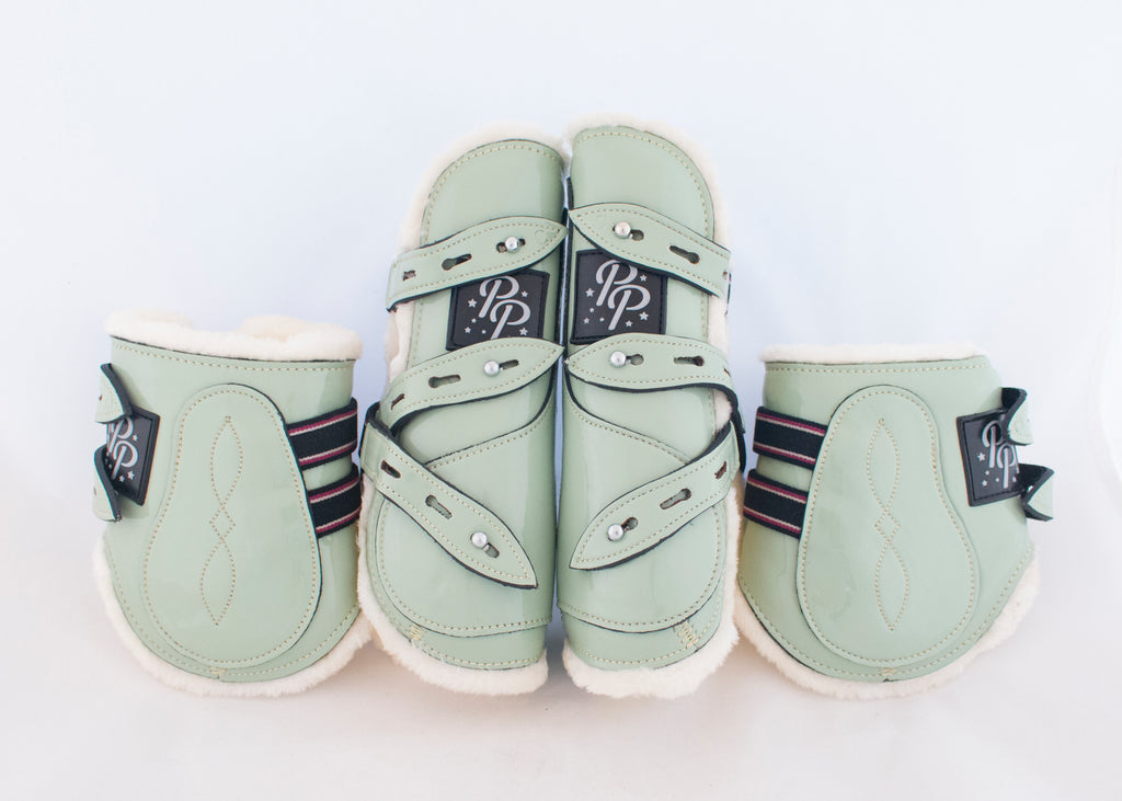 Pony open deals front boots