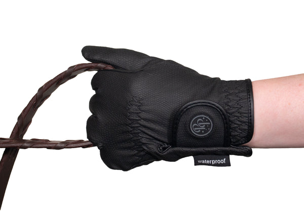 Black Winter Touchscreen Friendly Gloves