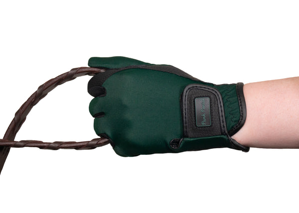 Hunter Green Touchscreen Friendly Gloves