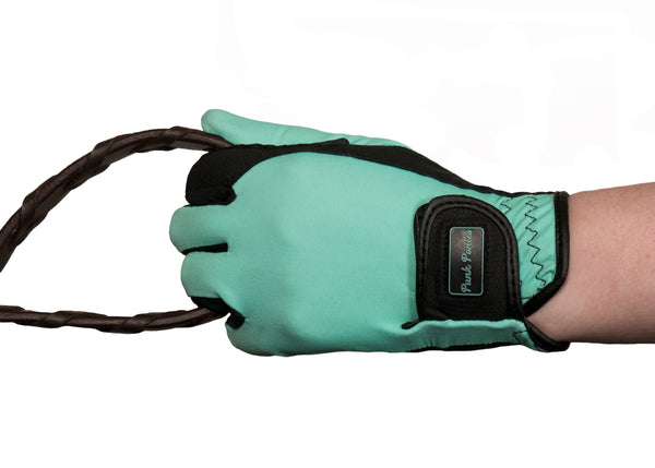 Turquoise Touchscreen Friendly Gloves