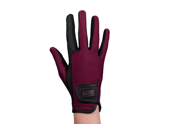 Plum Touchscreen Friendly Gloves