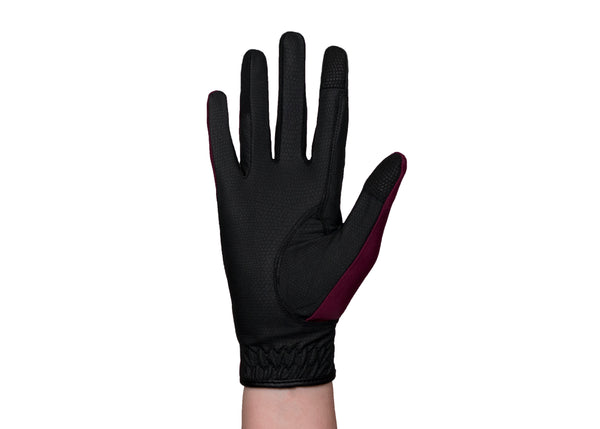 Plum Touchscreen Friendly Gloves