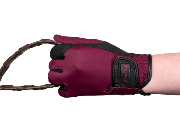 Plum Touchscreen Friendly Gloves