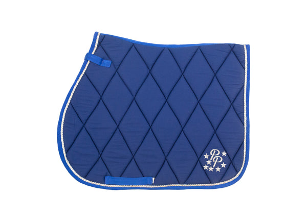 Royal Blue Saddle Pads - Jump, GP, and Dressage cuts