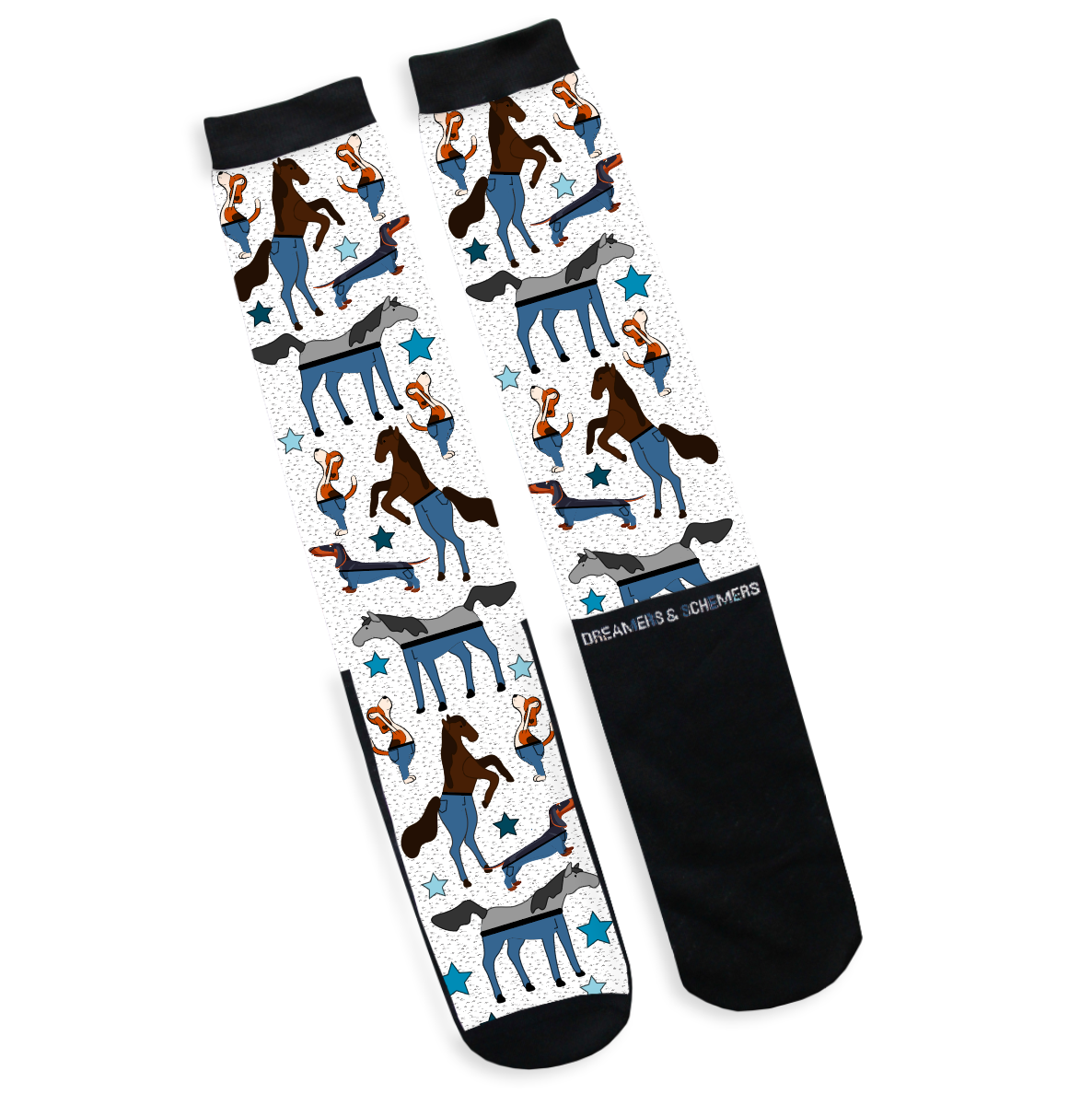 Which Way? - Dreamers and Schemers Socks
