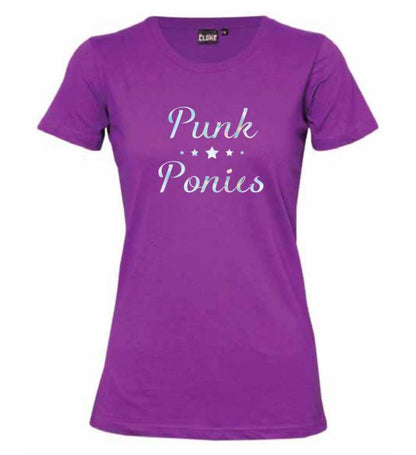 Amethyst Purple Punk Ponies Shirts