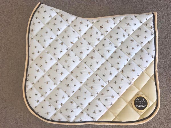 Limited Edition Pastel Bee Saddle Pads