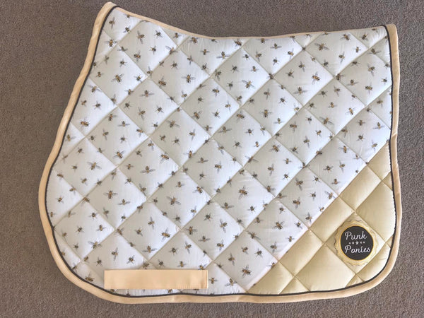 Limited Edition Pastel Bee Saddle Pads